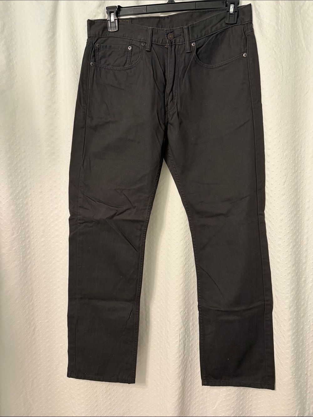 Levi’s Men's Straight-Leg Charcoal Gray Jeans